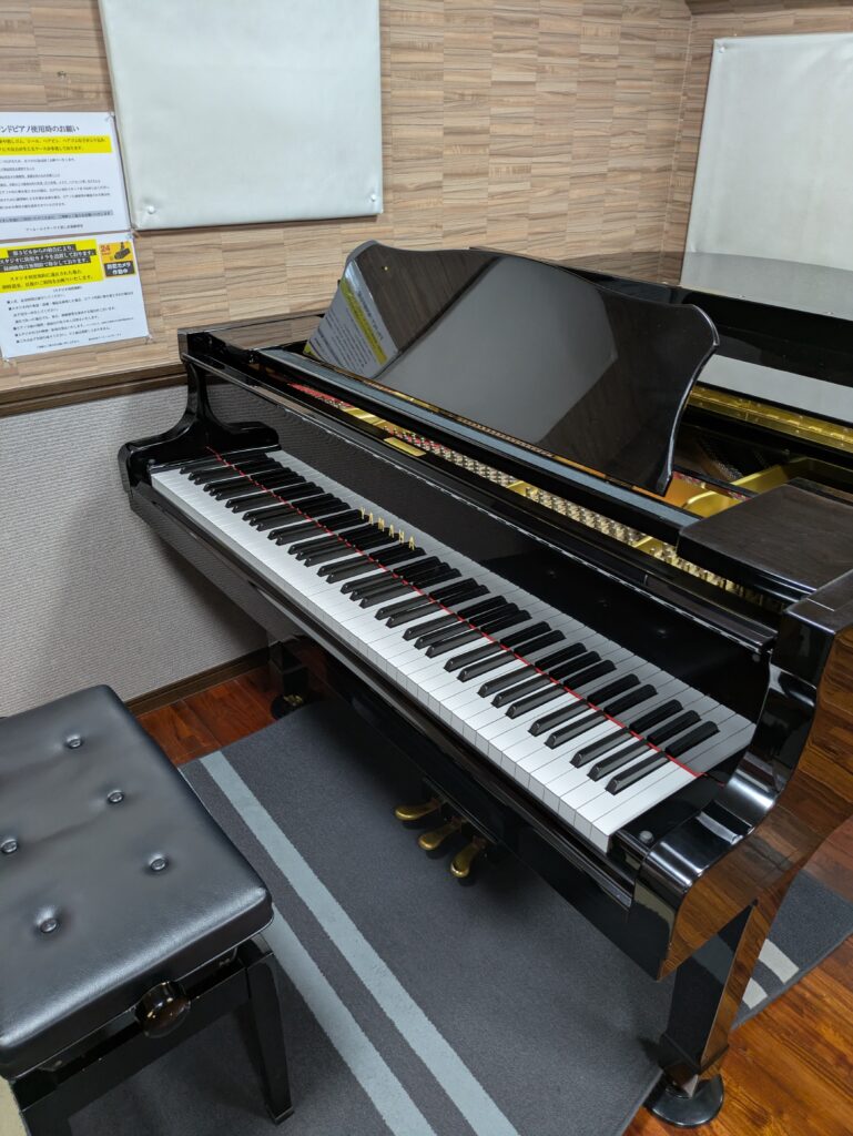 2026 R08 09 01 貸し音楽練習室RHY甲東園 ヤマハG3グランドピアノ本体