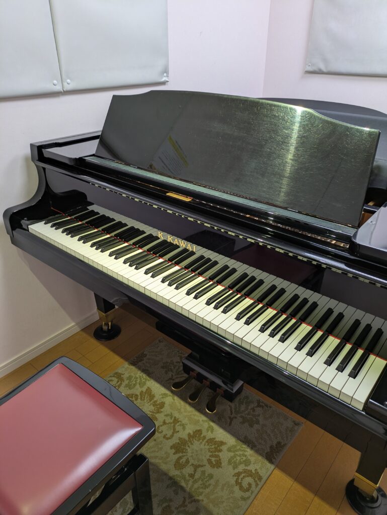 2026 R08 09 08 貸し音楽練習室RHY甲東園 K.KAWAI AF-10 グランドピアノ本体